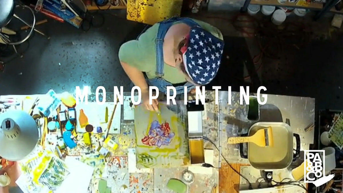 Monoprinting with Catalyst