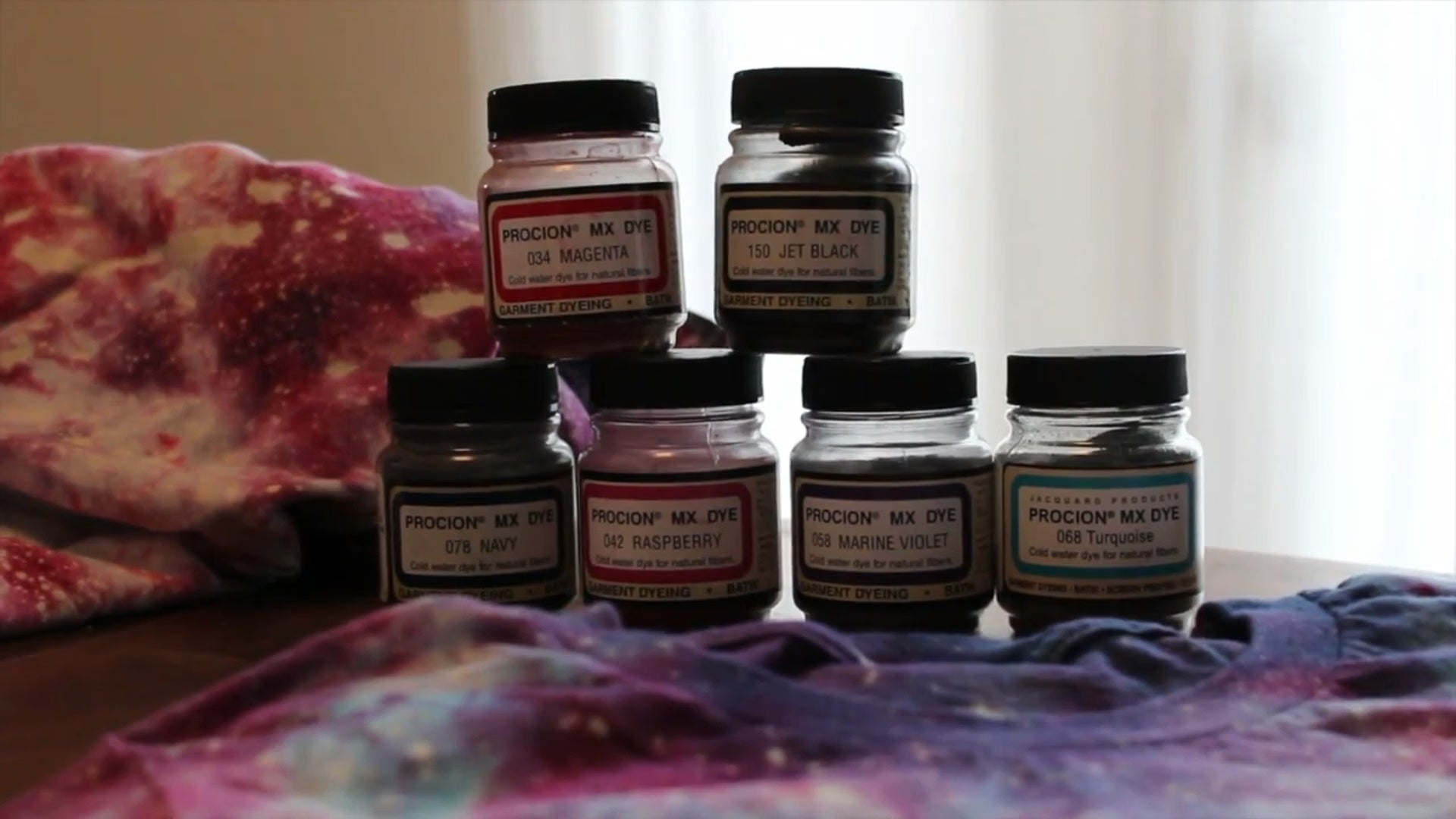 DIY Galaxy Tie Dye