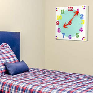 Educraft Canvas Clock
