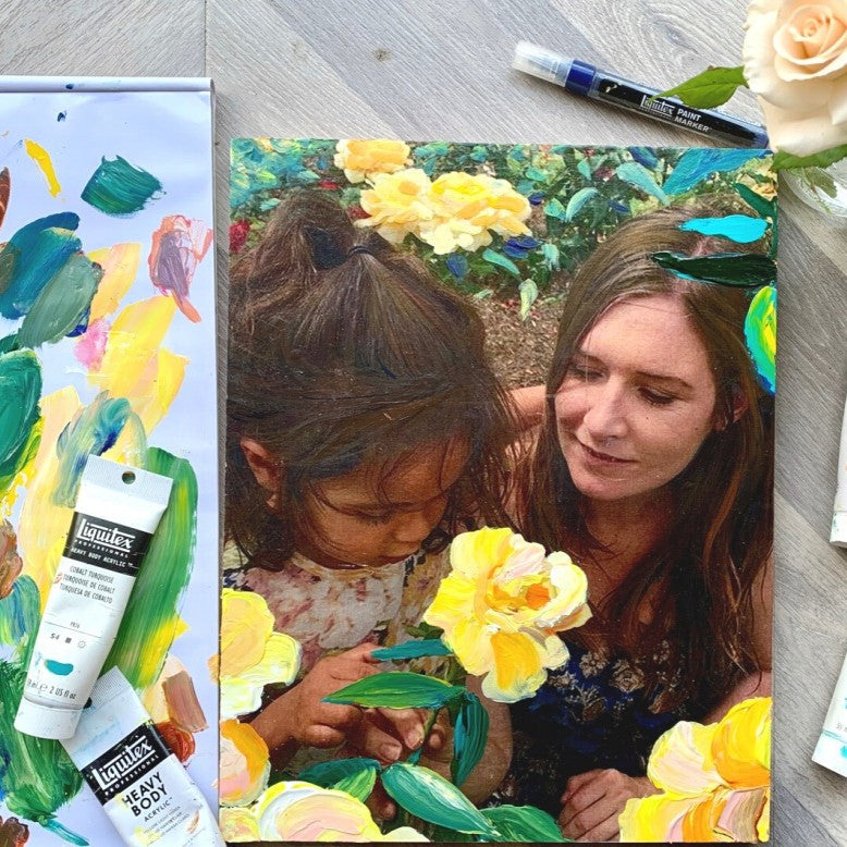 Liquitex Acrylic Transfer Project