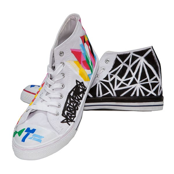 Posca Sneakers: Personalise Your Own Sneakers With Posca