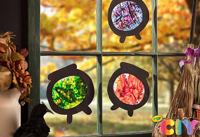 Crayola Witch's Cauldron Project