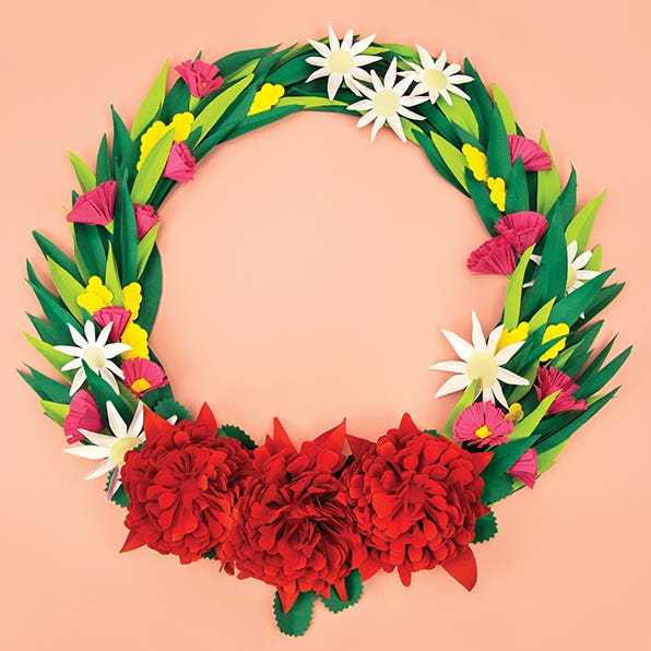 Australian Native Christmas Wreath