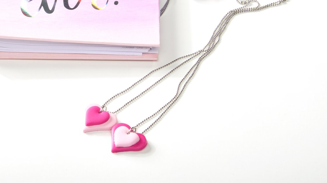 Create Heart Necklaces with STAEDTLER FIMO Kids