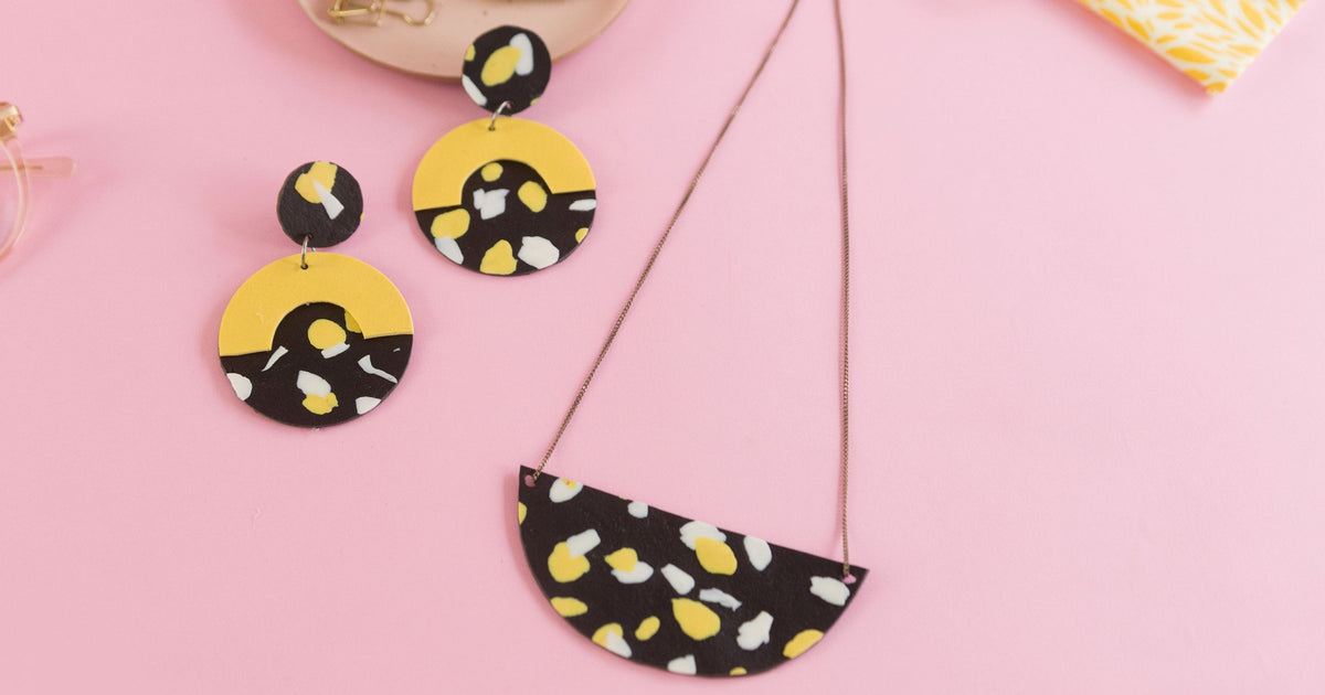 FIMO Leather Effect Jewellery