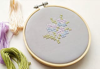 FIMO DIY Embroidery Hoop