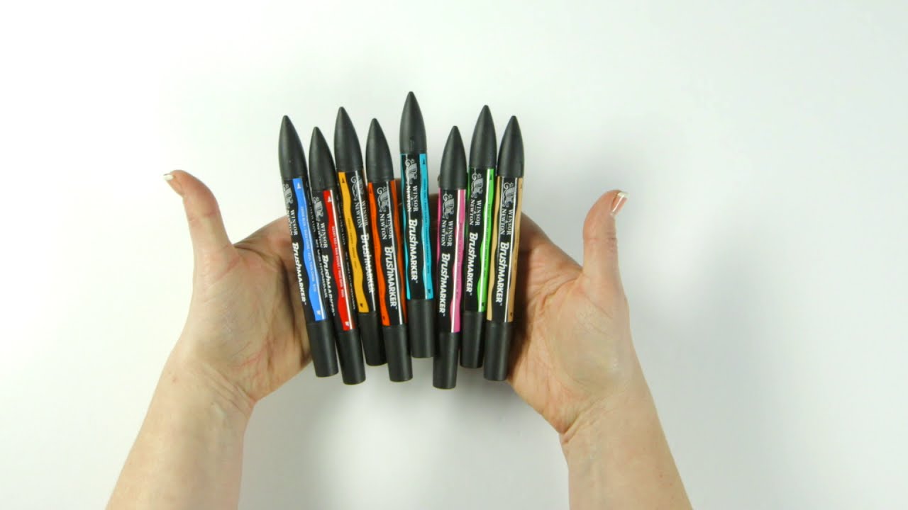How to use Winsor & Newton BrushMarkers