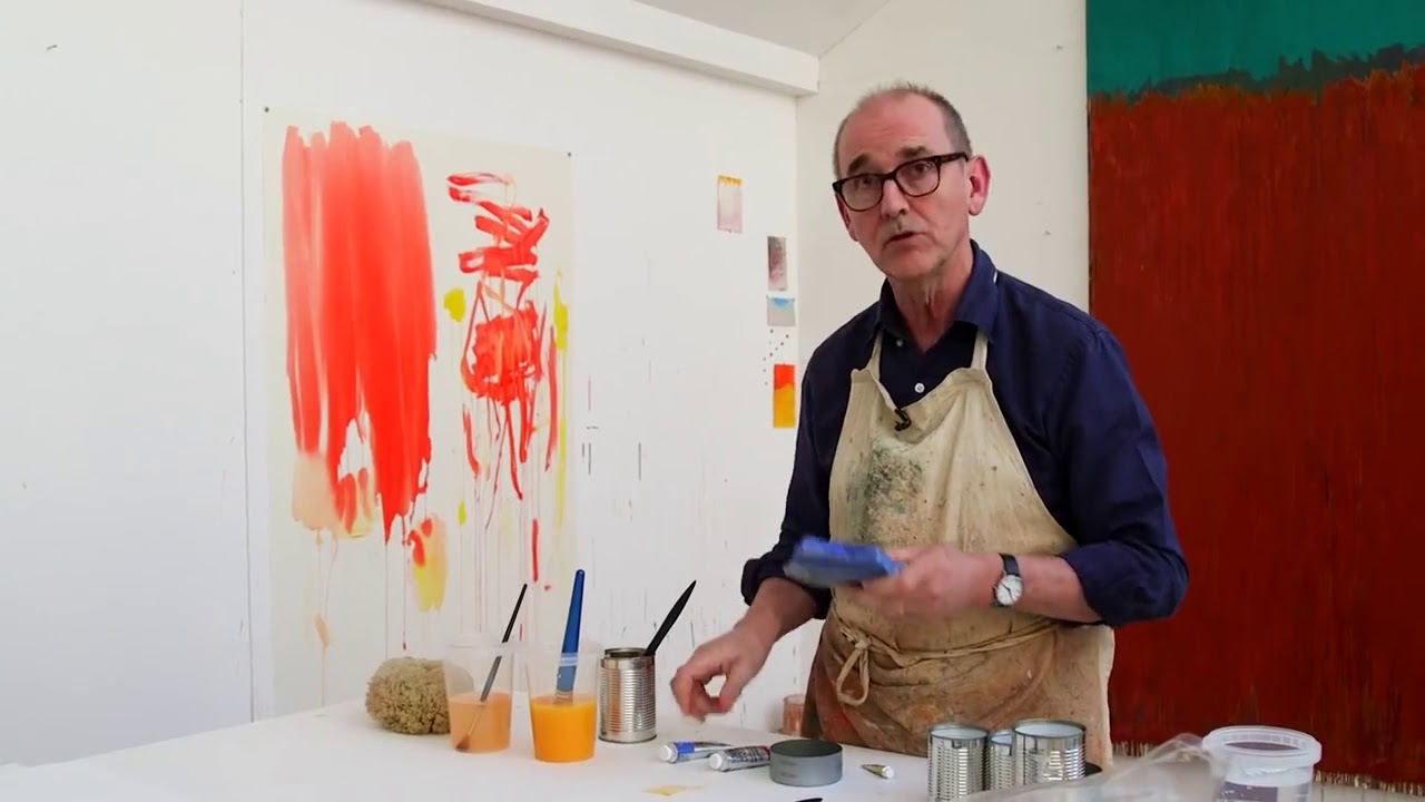 Exploring watercolour | Winsor & Newton with Christopher Le Brun, Royal Academy of Arts