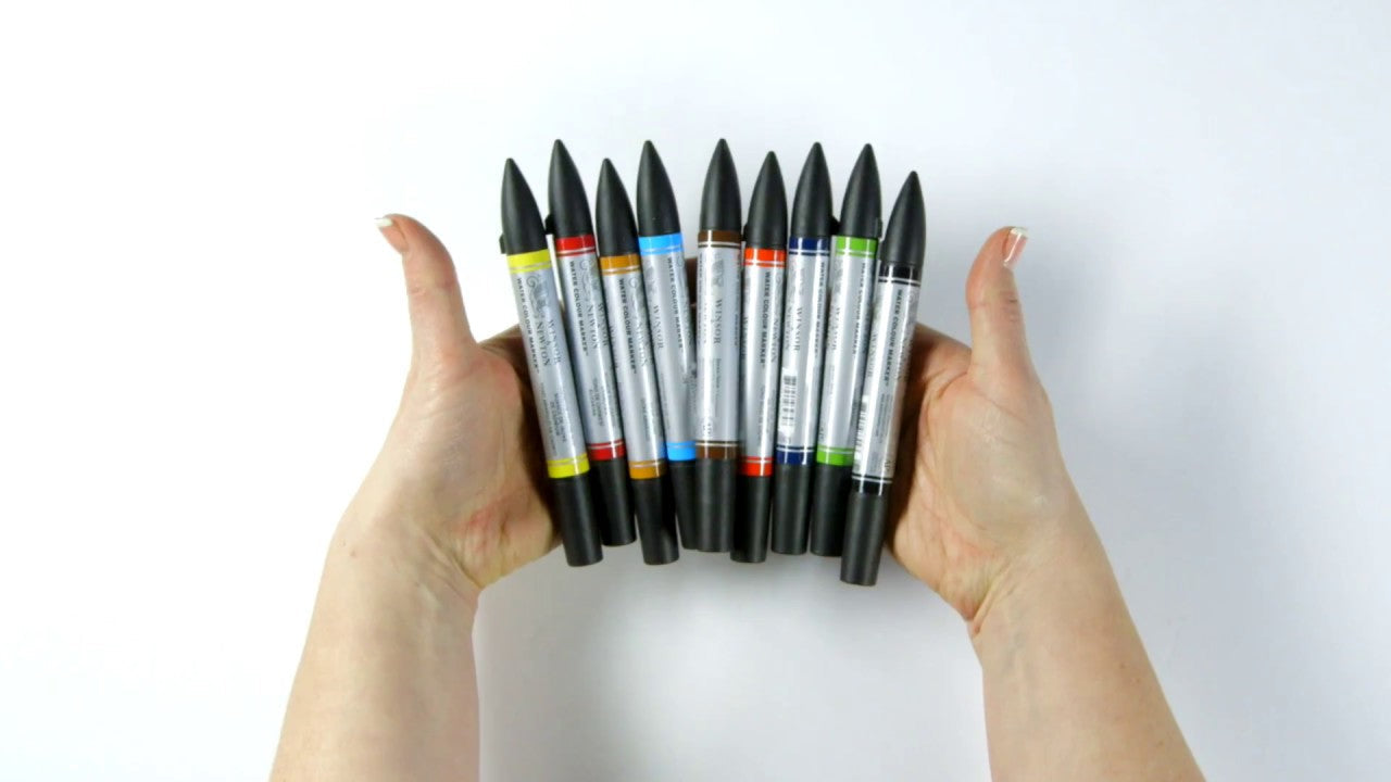 Winsor & Newton Watercolour Markers | Tips and Techniques