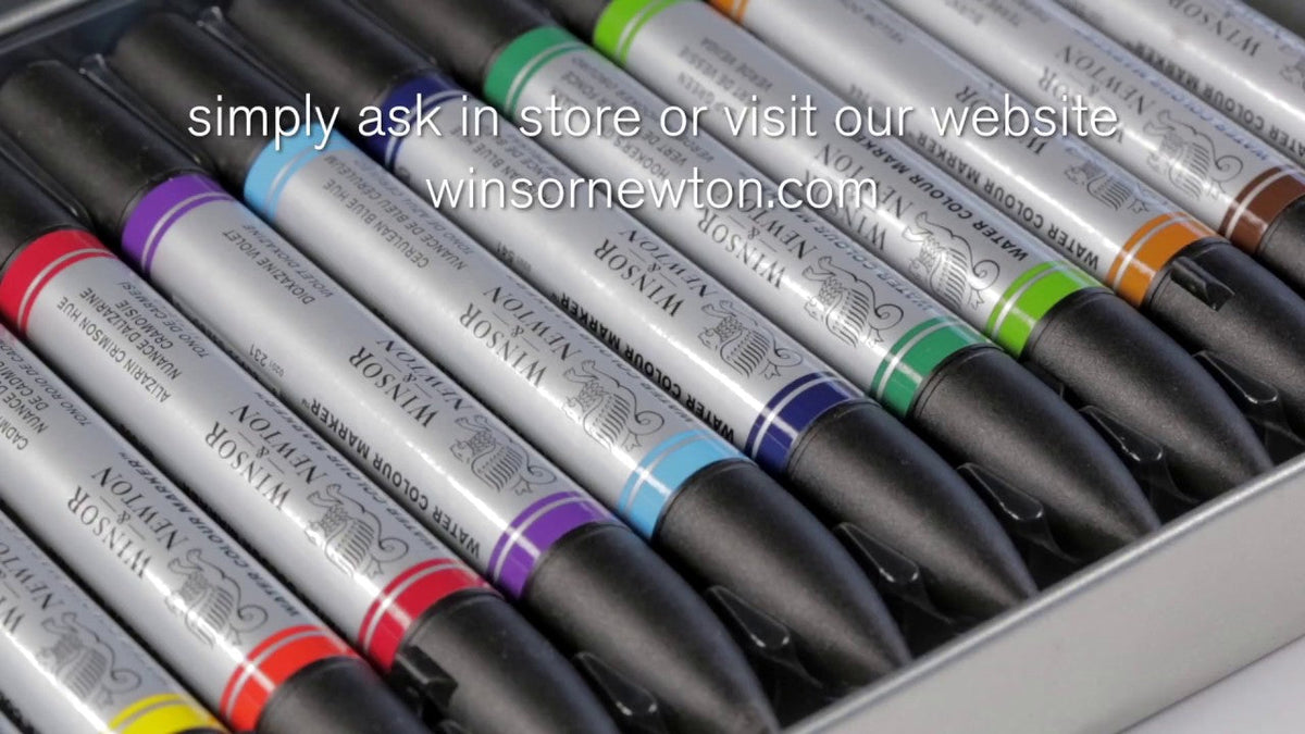 How to use Winsor & Newton Watercolour Markers