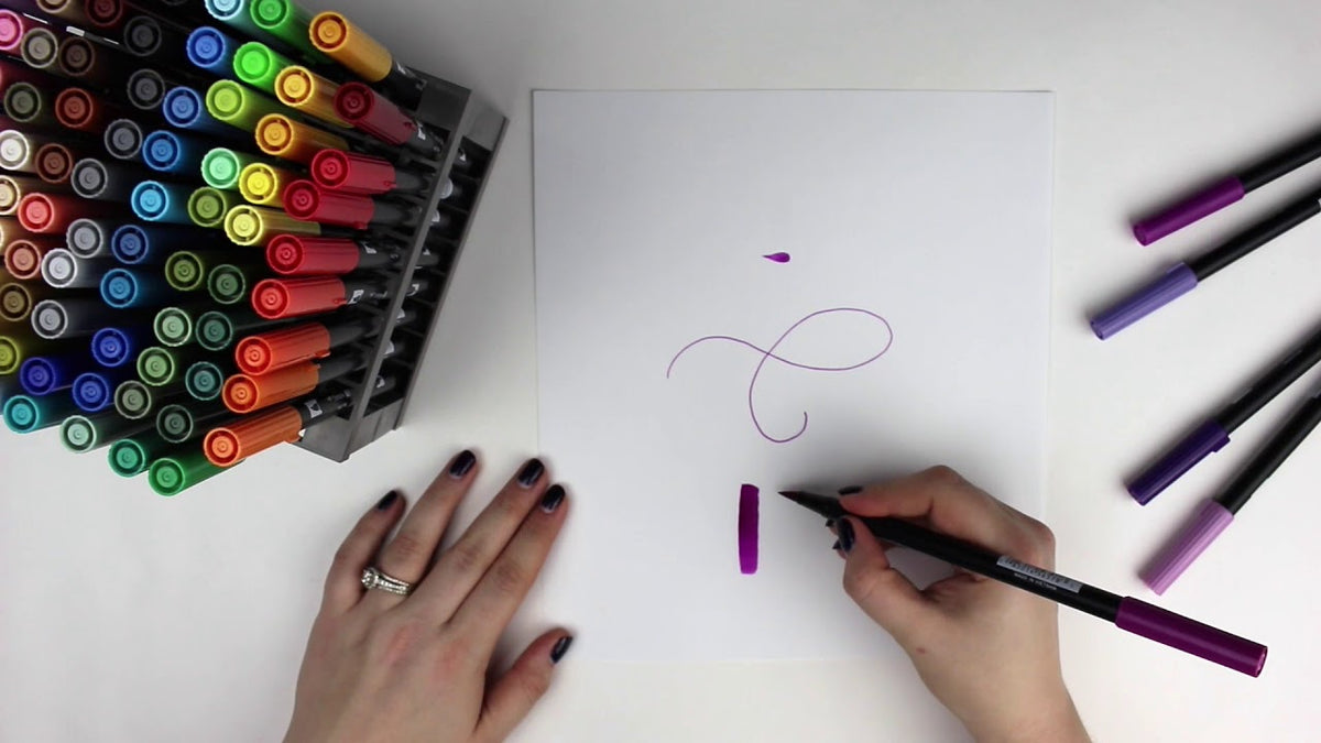 Tombow Dual Brush Pen Features