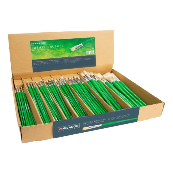 Micador For Artists Future Classroom Brush Pack 168