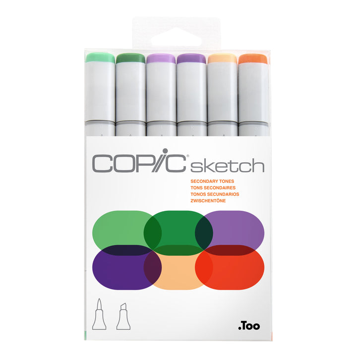 Copic Sketch Marker Sets of 6