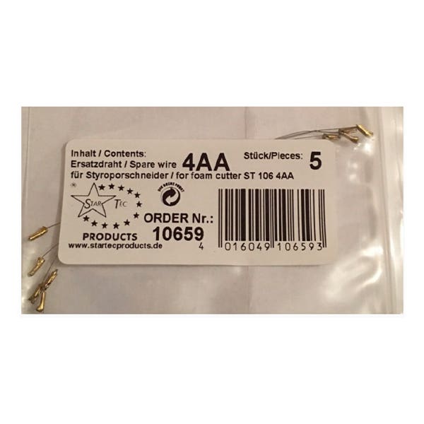 Star Tec Spare Hot Wire Foam Cutters Pack