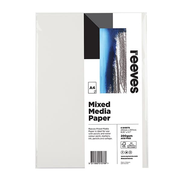 Reeves Mixed Media Paper Packs