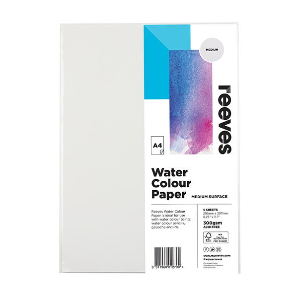 Reeves Watercolour Paper Packs
