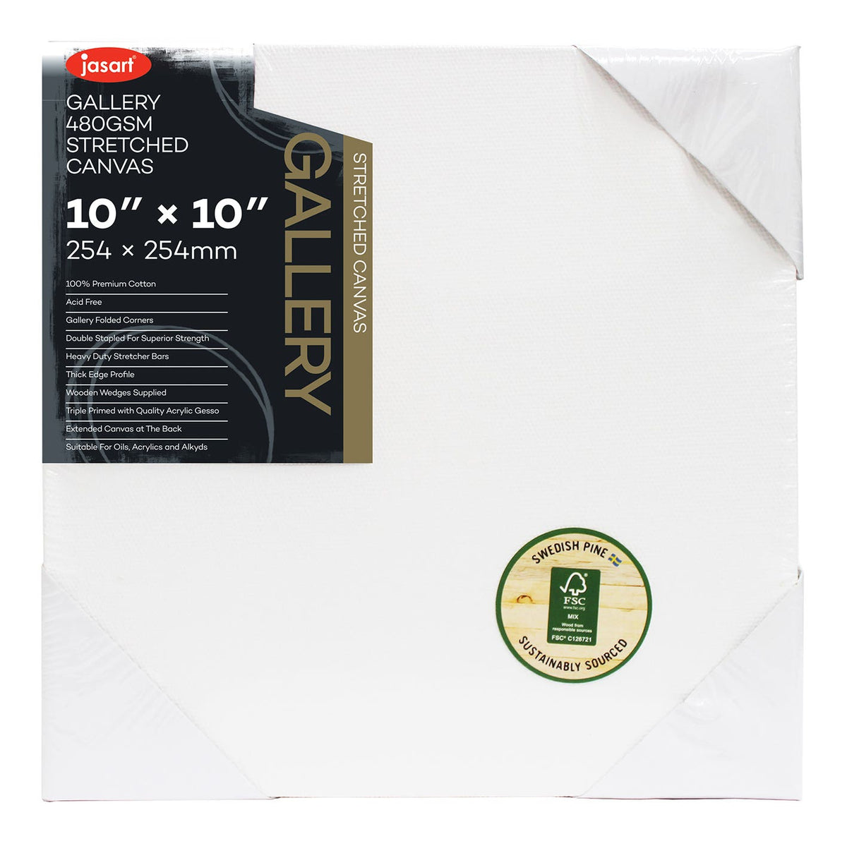 Jasart Gallery Thick Edge Premium Canvases