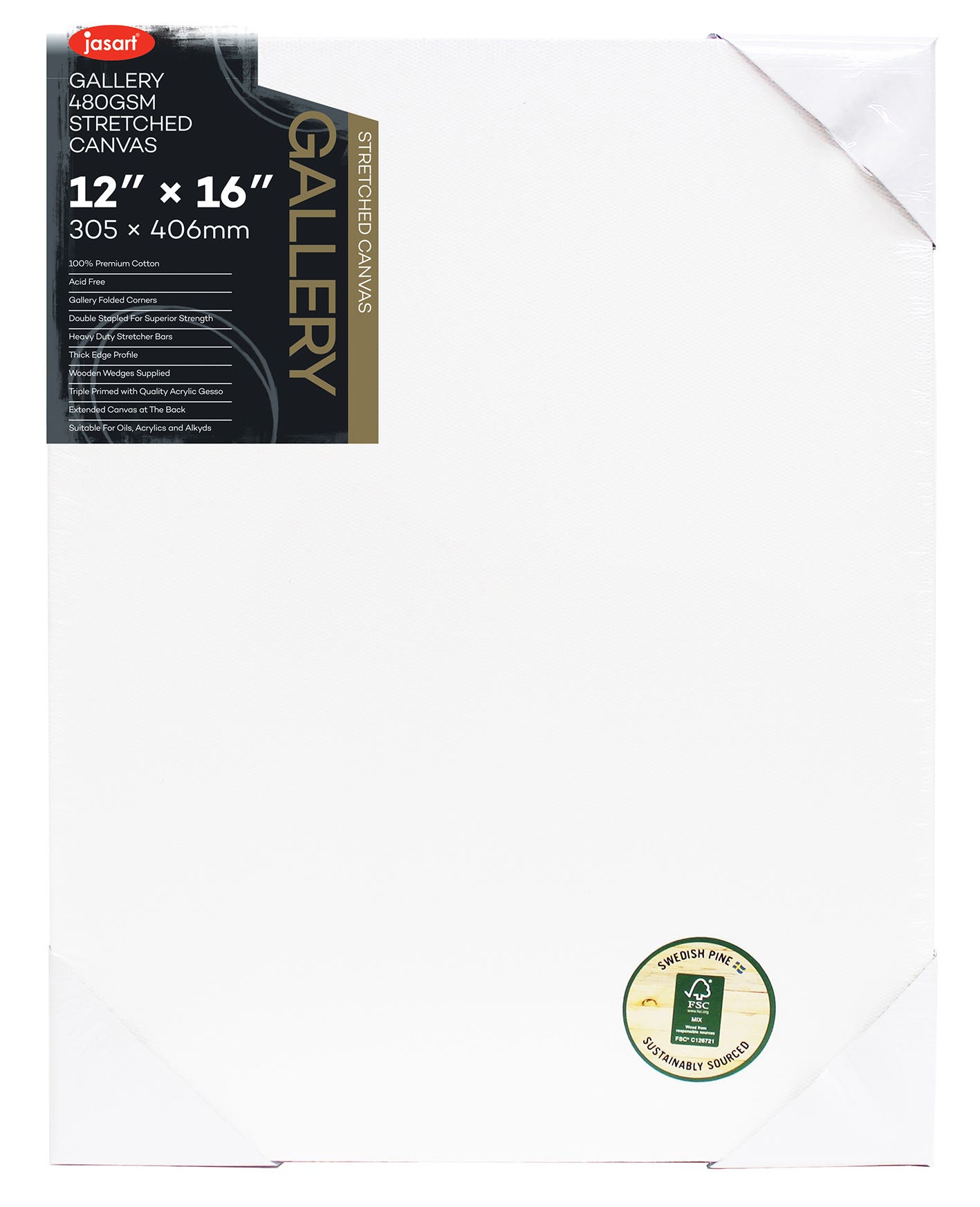 Jasart Gallery Thick Edge Premium Canvases