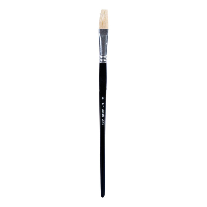 Jasart Flat Hog Hair Brushes Series 577