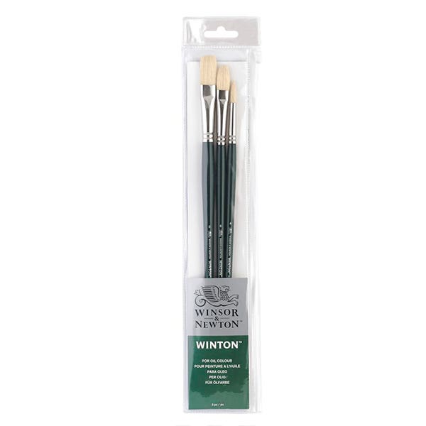 Winsor & Newton Winton Hog Hair Brush Sets