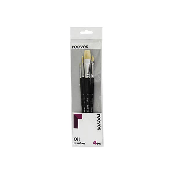 Reeves Oil Brush Sets