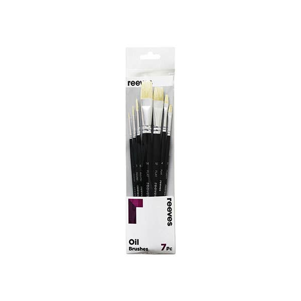 Reeves Oil Brush Sets