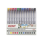 Kent Graphic Illustration Brush Pen Set