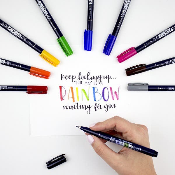 Tombow Fudenosuke Pen Set
