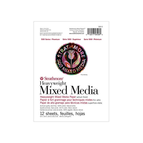 Strathmore Series 500 Heavyweight Mixed Media Pads