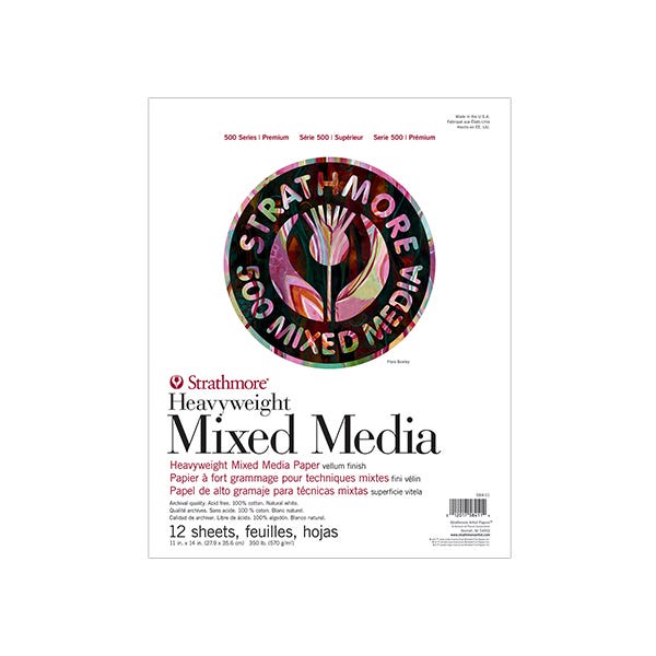 Strathmore Series 500 Heavyweight Mixed Media Pads