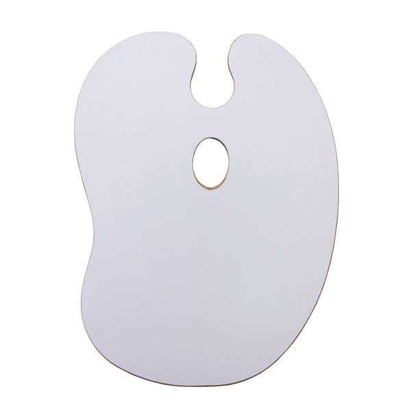 Jasart White Wooden Painting Palettes