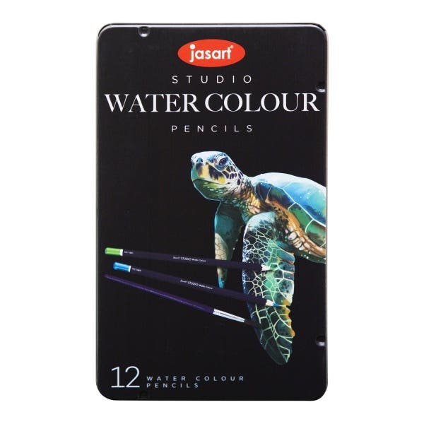 Jasart Studio Watercolour Pencil Tin Sets