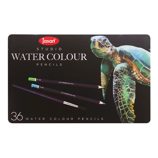 Jasart Studio Watercolour Pencil Tin Sets