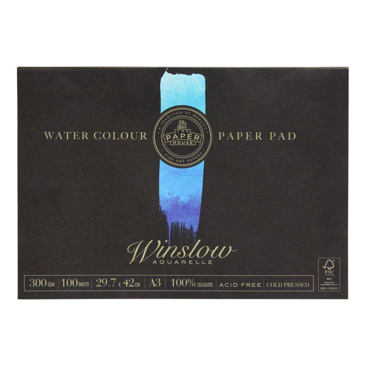 The Paper House Winslow 300gsm Watercolour Pad