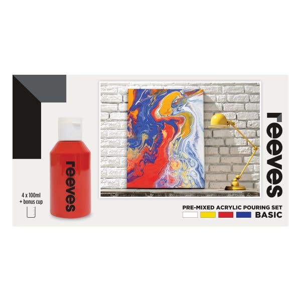 Reeves Pre-Mixed Acrylic Pouring Sets