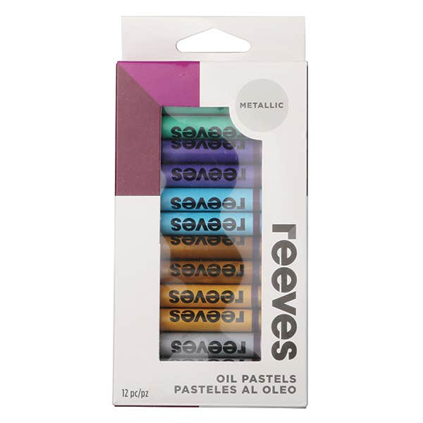 Reeves Oil Pastel Metallic Set