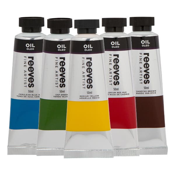 Reeves Fine Artist Oil Paints 50ml