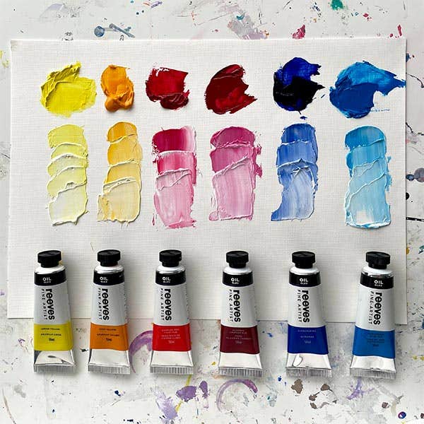 Reeves Fine Artist Oil Paints 50ml