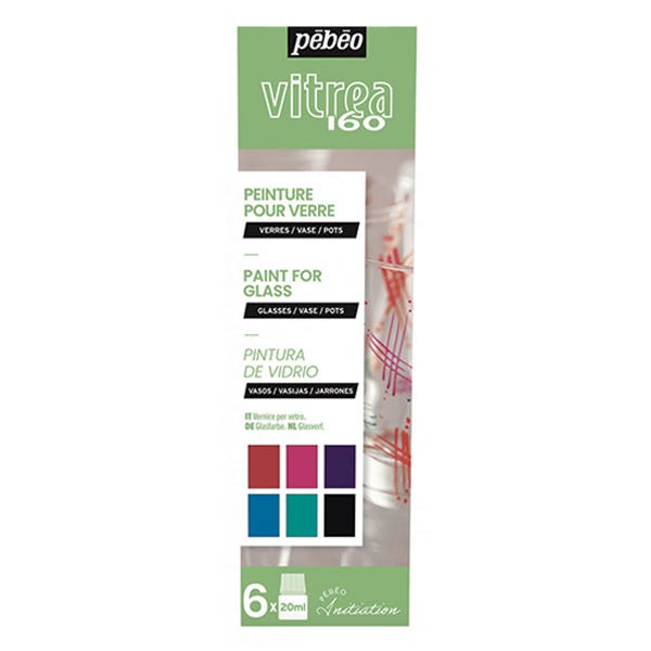 Pebeo Vitrea 160 Gloss Paint Sets