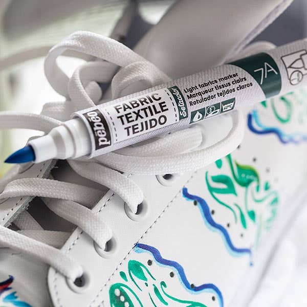 Pebeo 7A Opaque Fabric Marker Sets
