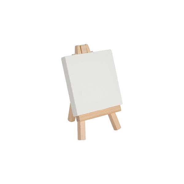 Jasart Mini Easel with Canvas