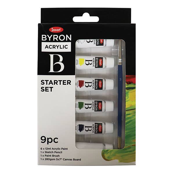 Byron Acrylic Paint Starter Set