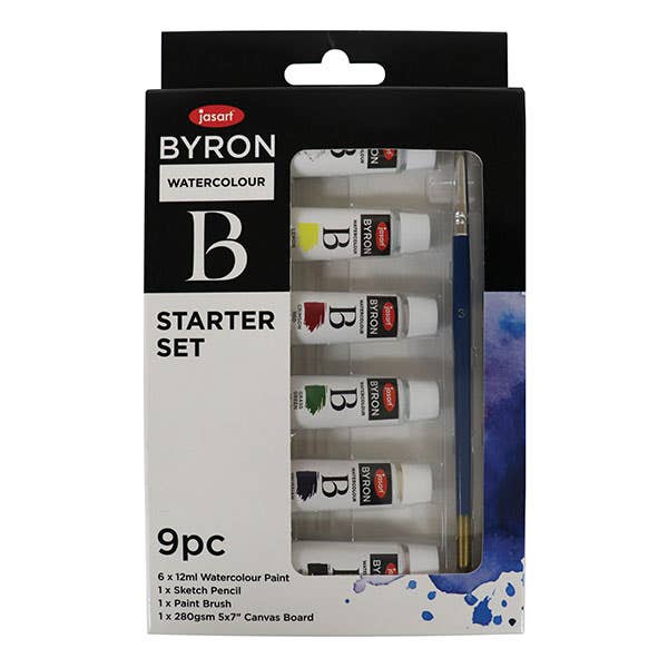 Byron Watercolour Paint Starter Set