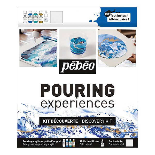Pebeo Pouring Experiences Discovery Kit