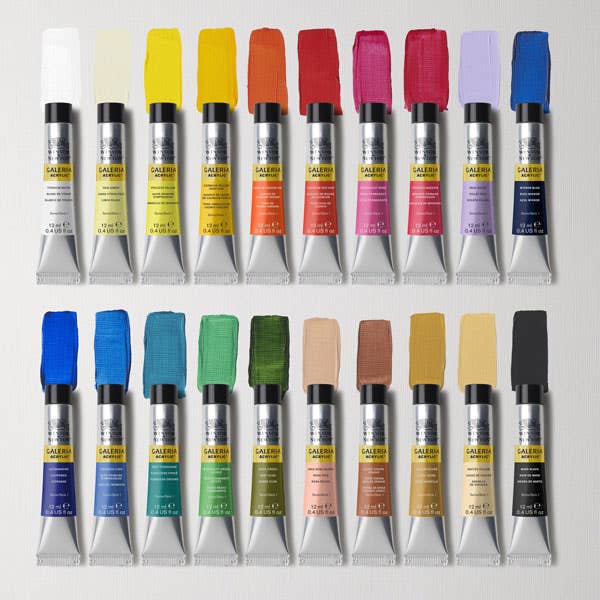 Winsor & Newton Galeria Acrylic 20x12ml Tube Set