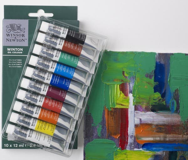 Winsor & Newton Winton Oil 10x12ml Tube Set