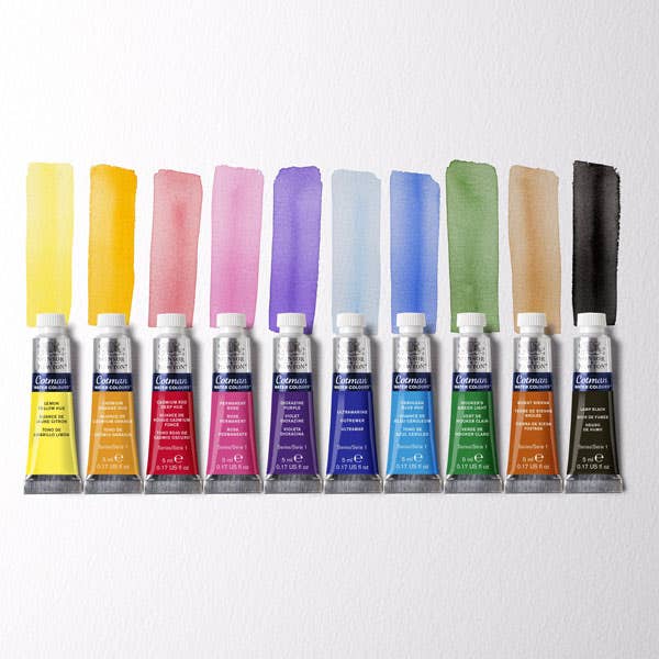 Winsor & Newton Cotman Watercolour 10x5ml Tube Set