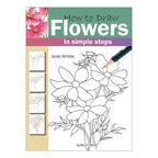 How To Draw Flowers In Simple Steps Book