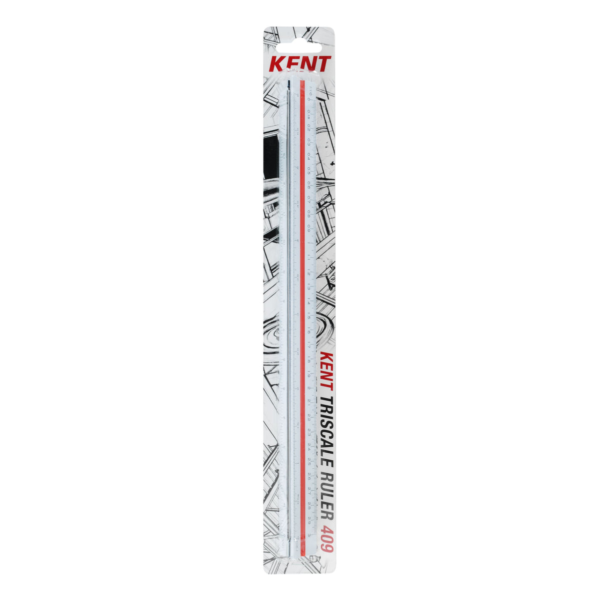 Kent Scale Rulers Triangular