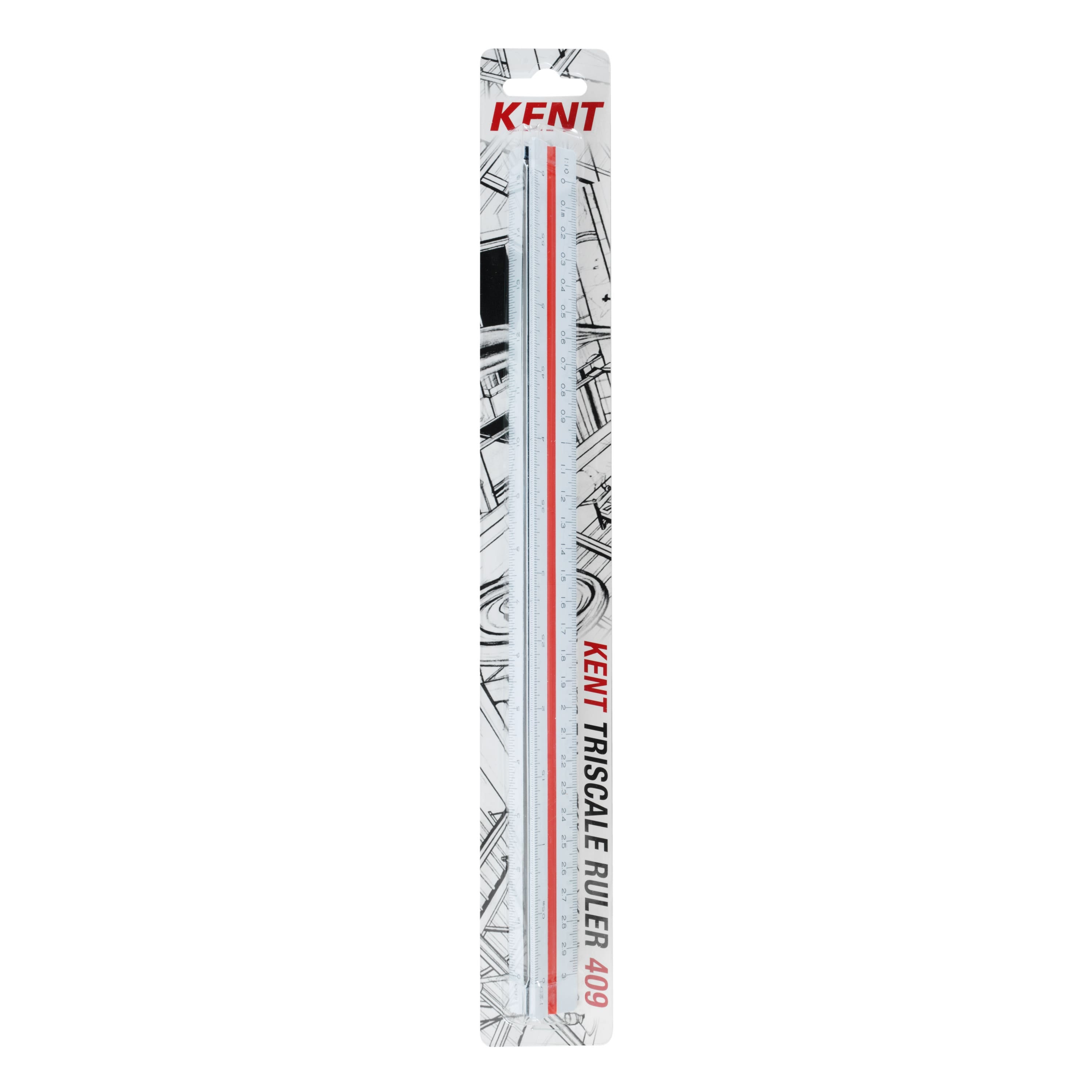 Kent Scale Rulers Triangular